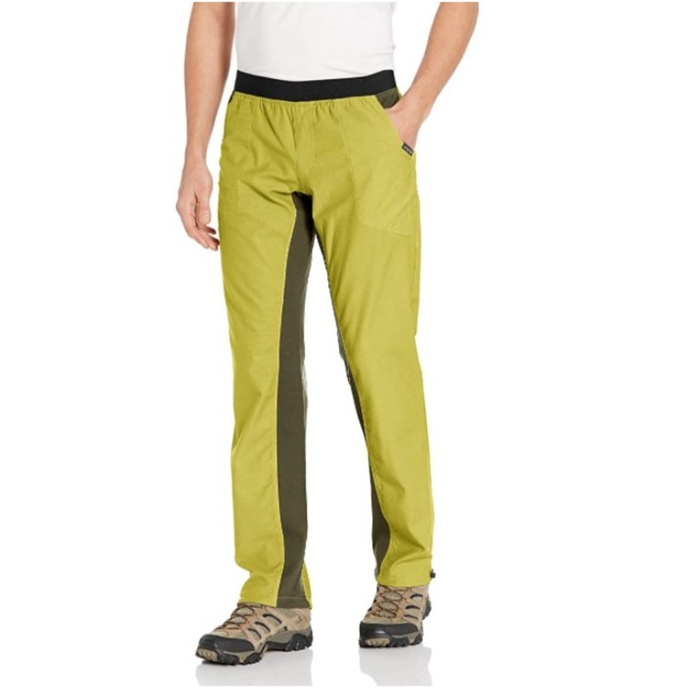 Charko Designs Men's Colorado West Rock Climbing Pants, Pistache, Large NWT